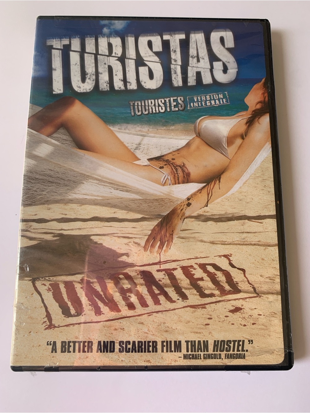 Turistas (Tourists) Unrated DVD - new damaged packaging